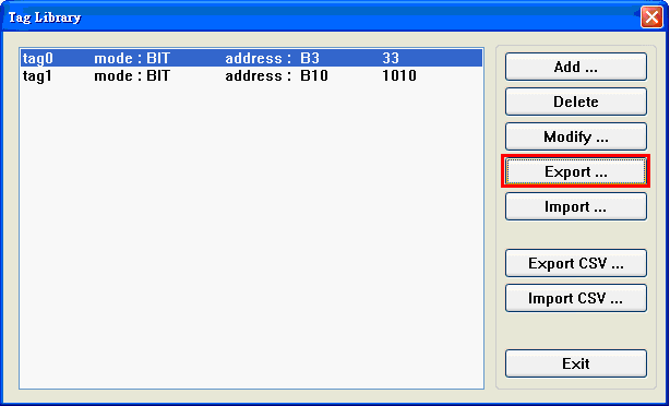 Автоматическая замена адреса ПЛК на имена тэгов после конвертирования проекта EB500 в EasyBuilder Pro - шаг 1