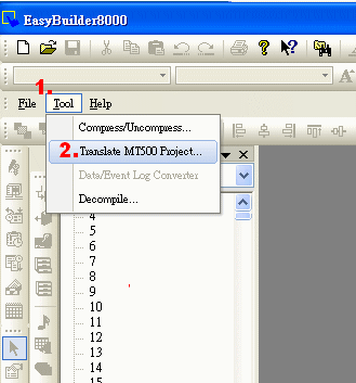 Автоматическая замена адреса ПЛК на имена тэгов после конвертирования проекта EB500 в EasyBuilder Pro - шаг 2