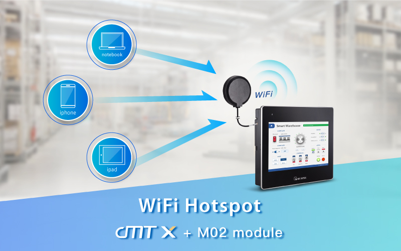 Панели cMT X с WiFi модулем M02